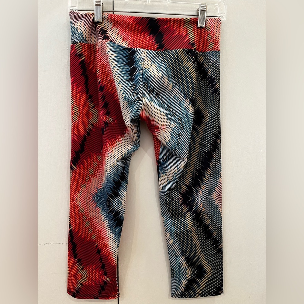Onzi Multi Colored Pattern Leggings - image 1